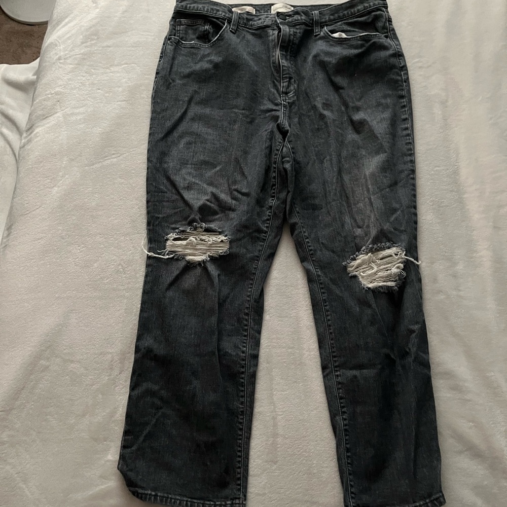 Universal Thread Black Ripped Jeans size 18